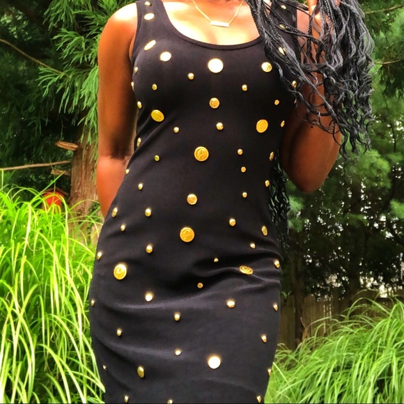 Vintage embellished Bodycon dress - Picture 6 of 6